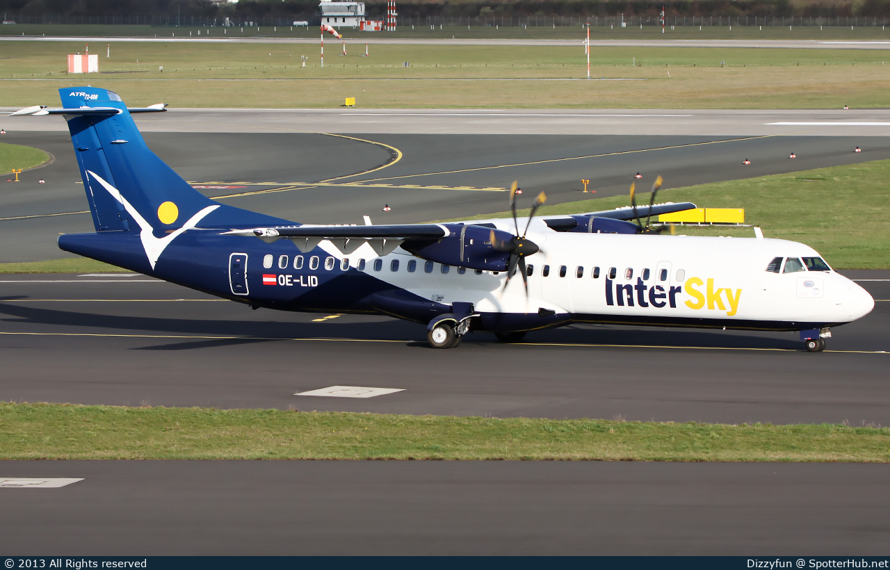 Photo of OE-LID - ATR 72-600 operated by InterSky