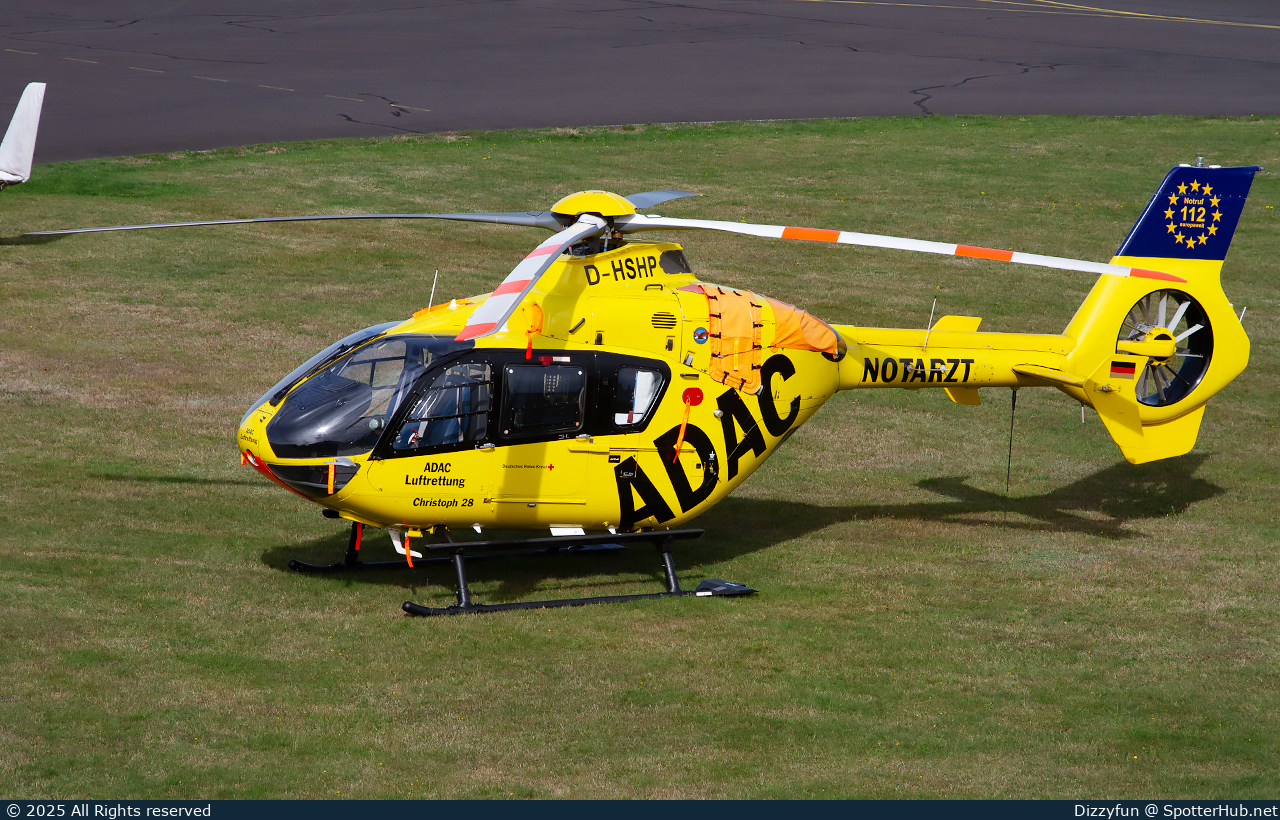 Photo of D-HSHP - Eurocopter EC135 P2+ operated by ADAC Luftrettung