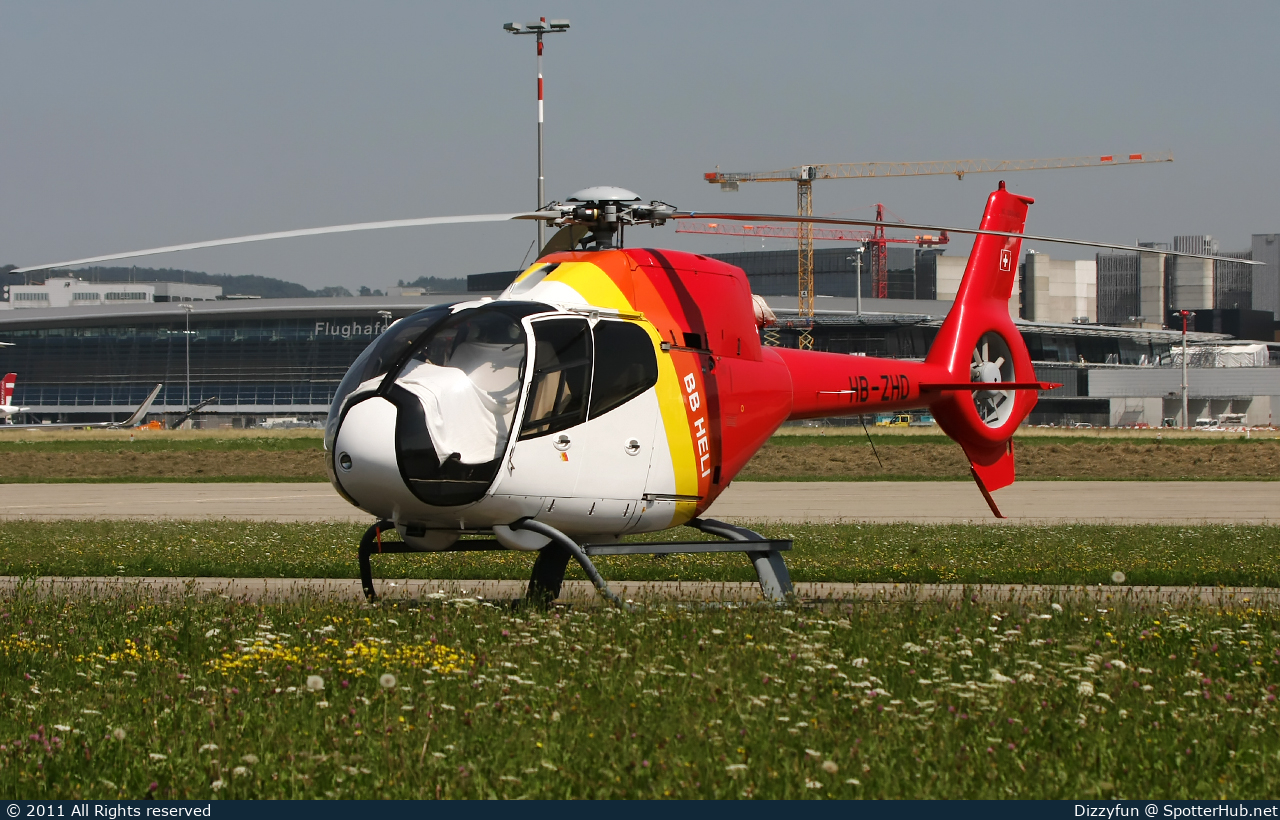 Photo of HB-ZHD - Eurocopter EC120B Colibri operated by BB Heli
