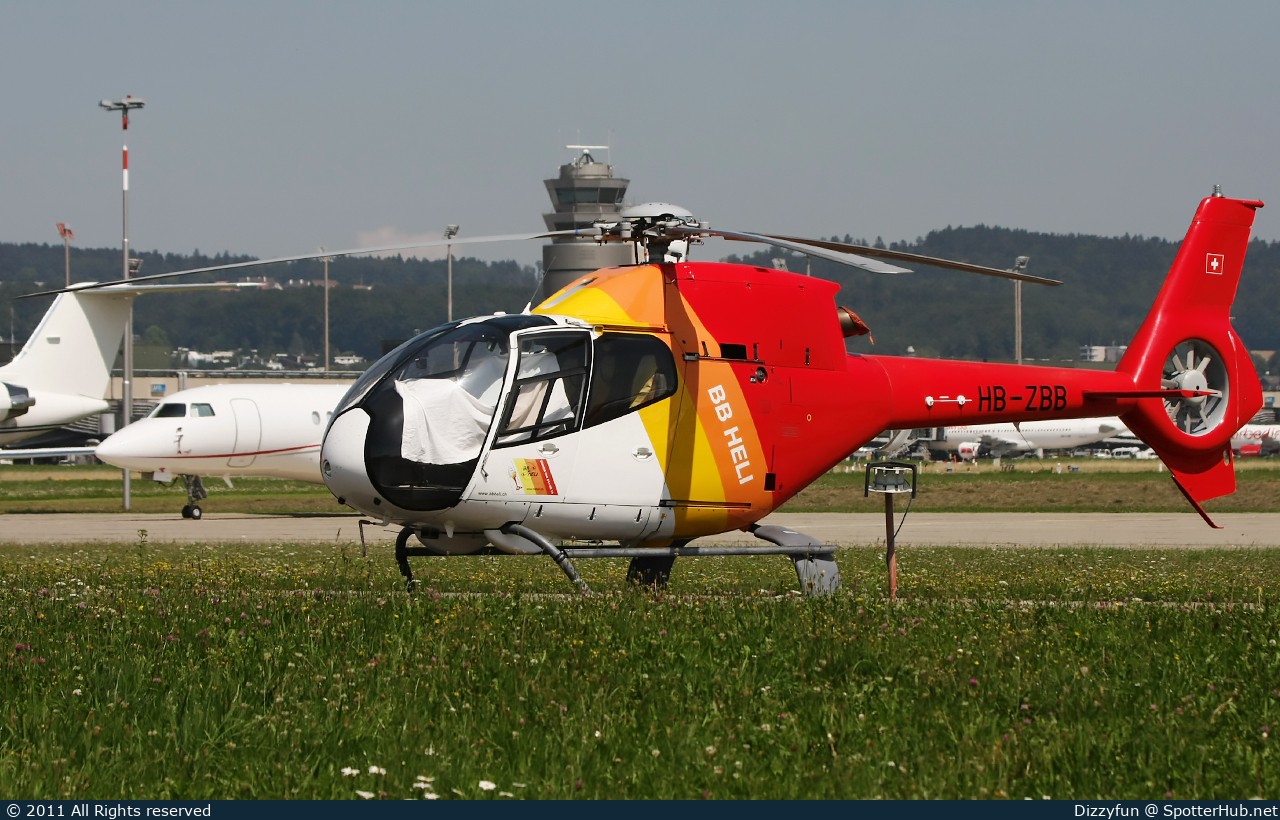 Photo of HB-ZBB - Eurocopter EC120B Colibri operated by BB Heli