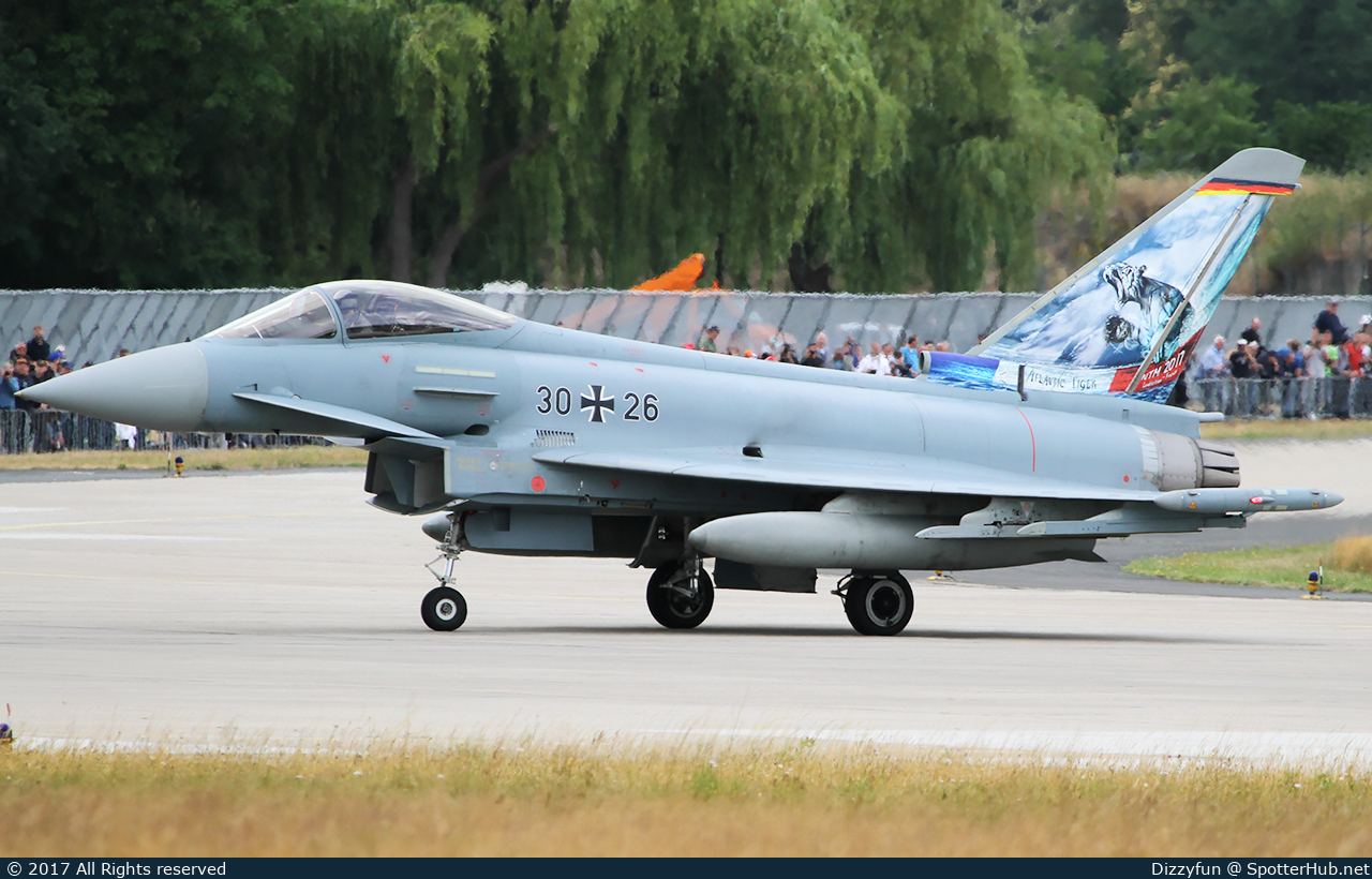 Photo of 30+26 - Eurofighter Typhoon EF-2000 operated by German Air Force