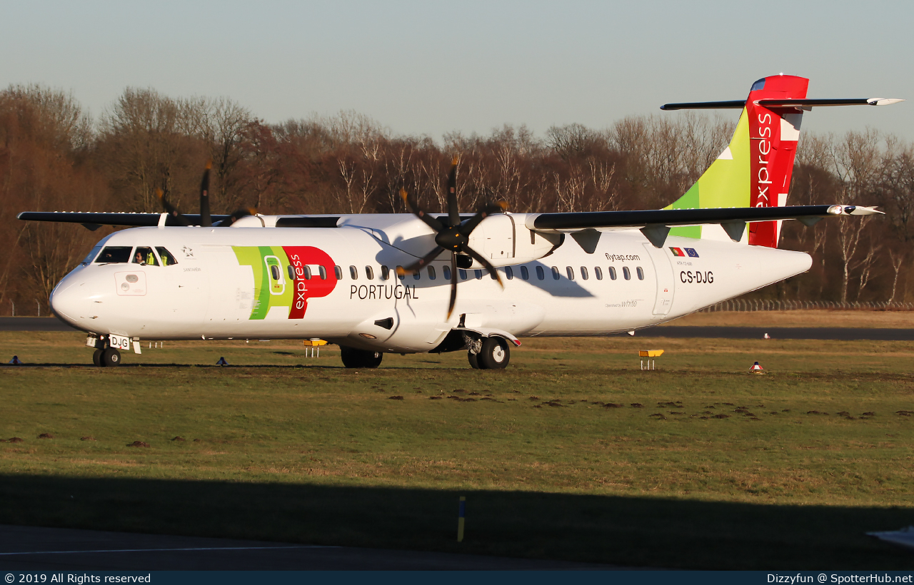 Photo of CS-DJG - ATR 72-600 operated by TAP Express (opb White Airways)