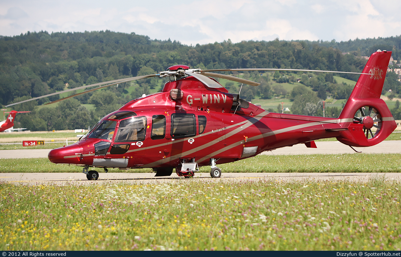 Photo of G-WINV - Eurocopter EC155B1 Dauphin operated by Starspeed
