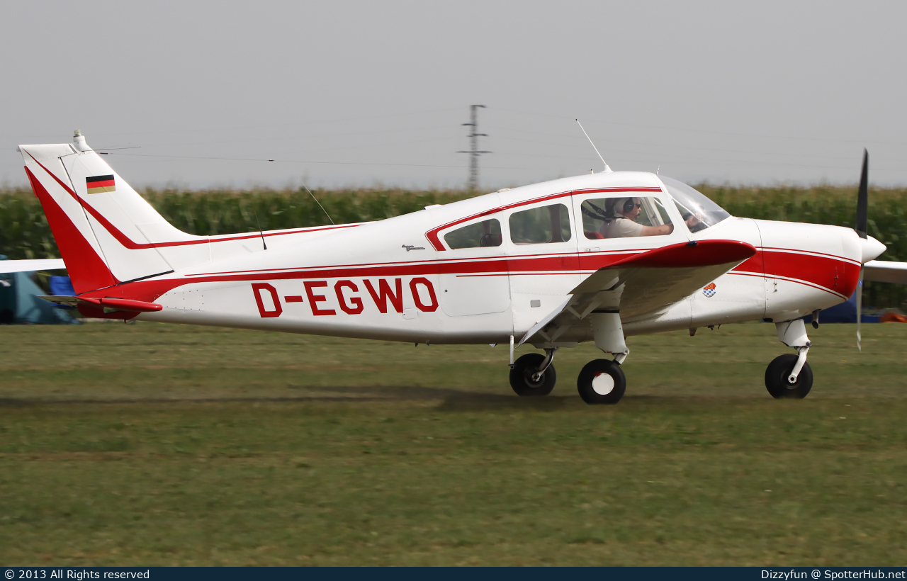 Photo of D-EGWO - Beechcraft A23 Musketeer II operated by Private
