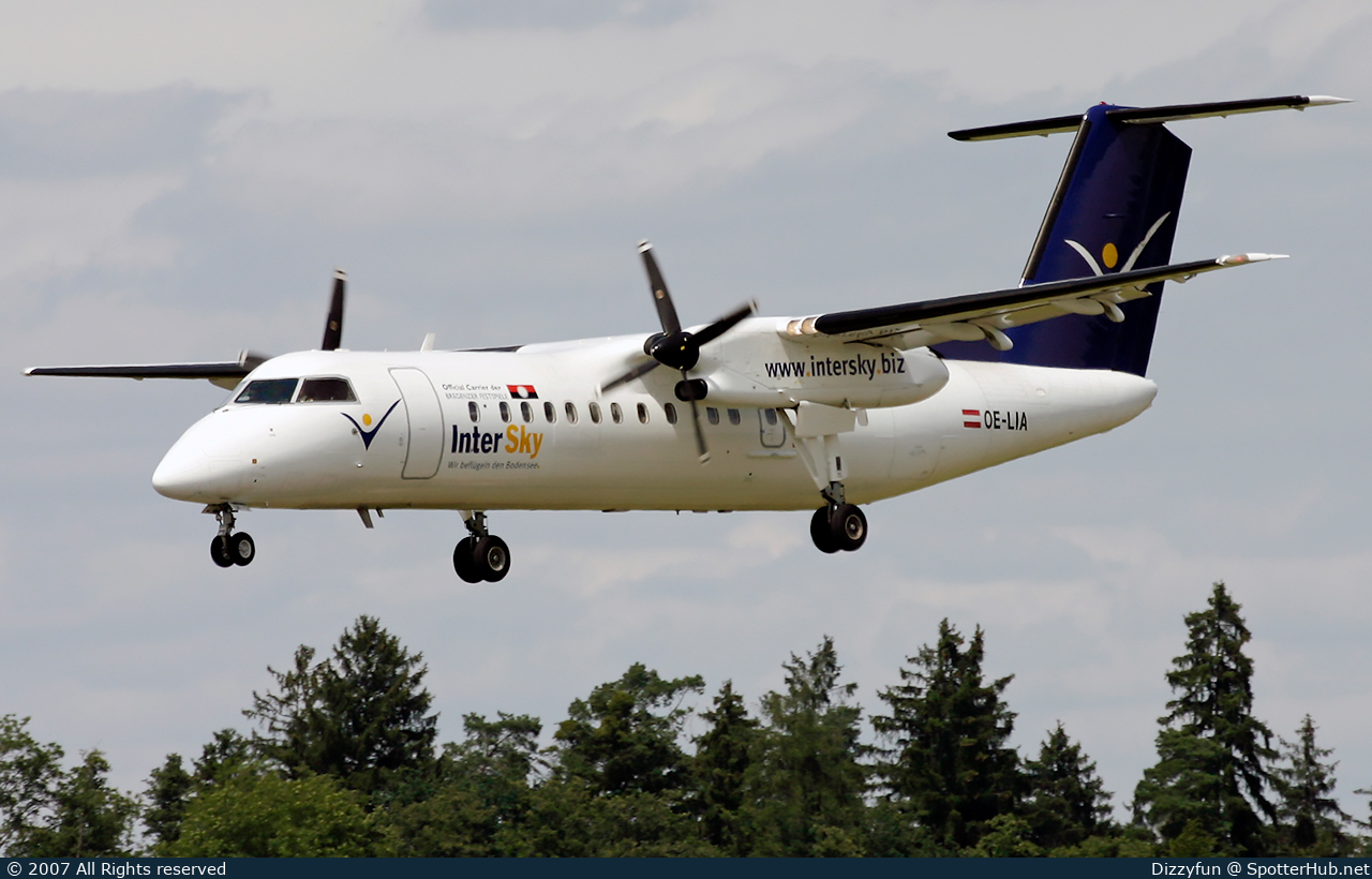 Photo of OE-LIA - Bombardier DHC-8-314 Dash 8 Q300 operated by InterSky