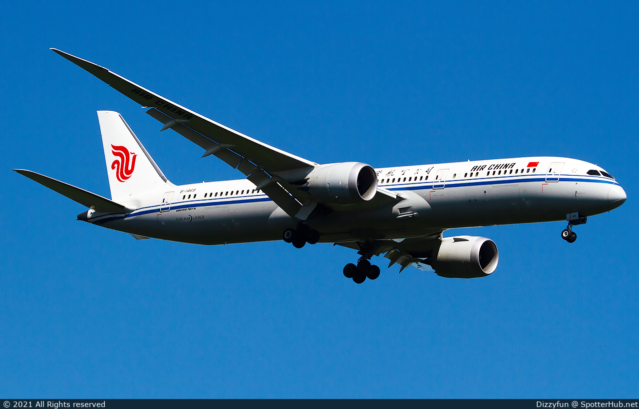 Photo of B-1469 - Boeing 787-9 Dreamliner operated by Air China