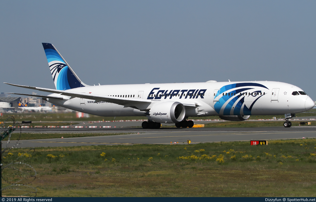 Photo of SU-GER - Boeing 787-9 Dreamliner operated by Egyptair