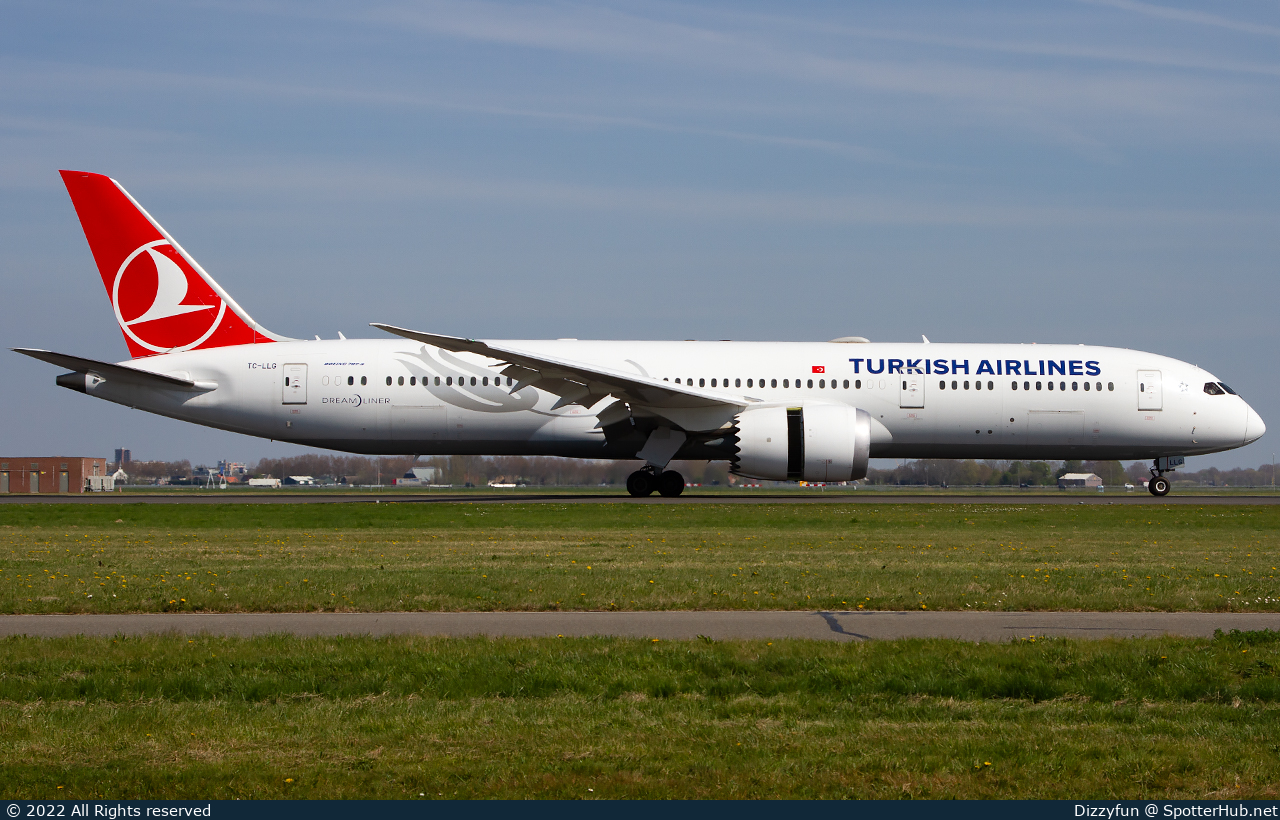 Photo of TC-LLG - Boeing 787-9 Dreamliner operated by Turkish Airlines