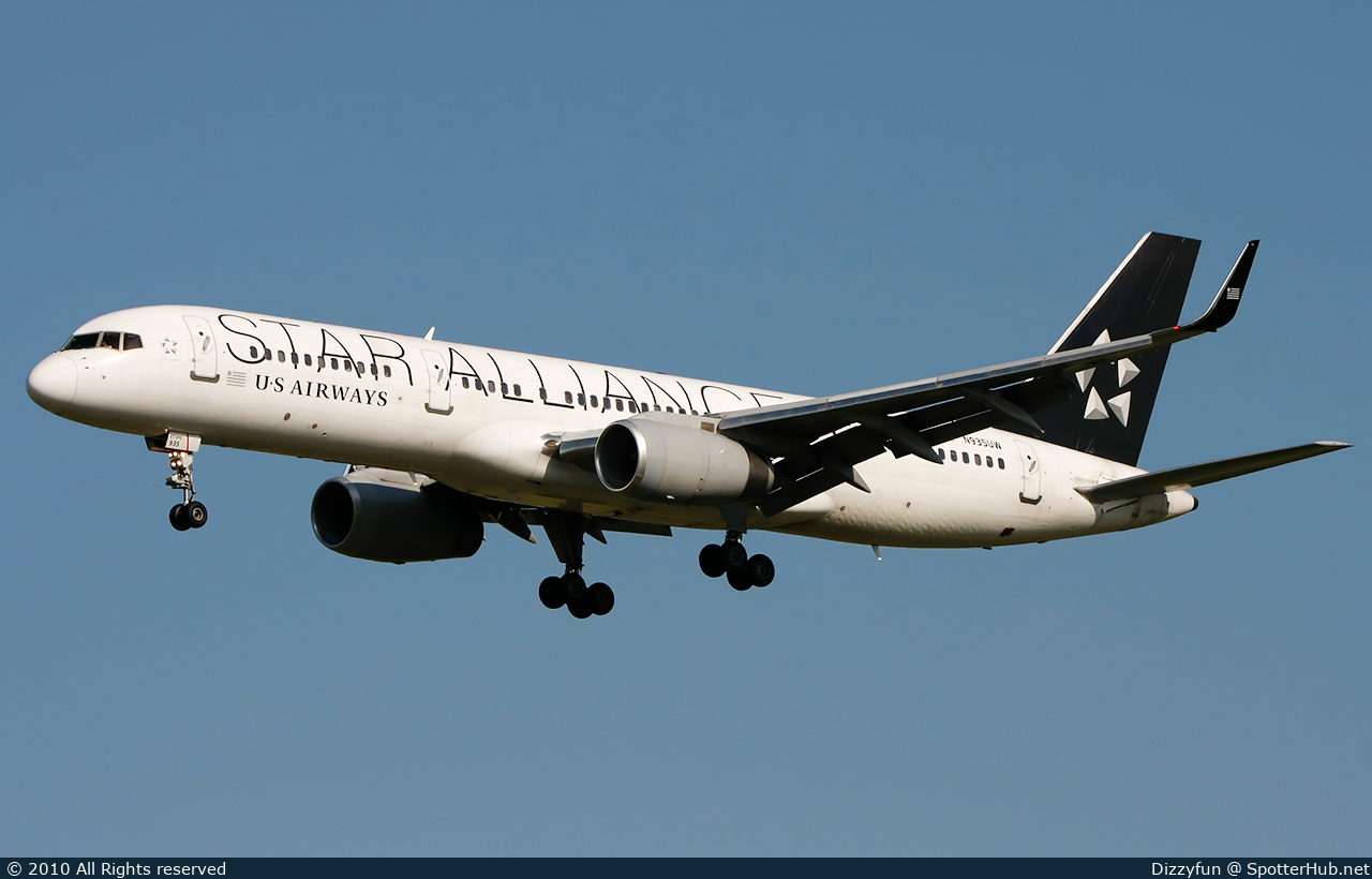 Photo of N935UW - Boeing 757-2B7 operated by US Airways