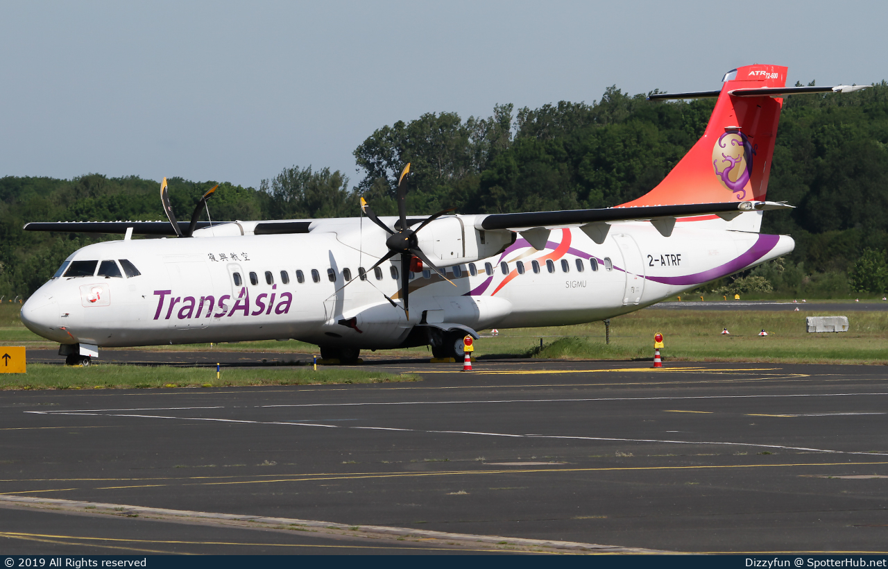 Photo of 2-ATRF - ATR 72-600 operated by TransAsia Airways