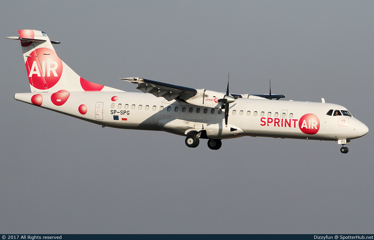 Photo of SP-SPG - ATR 72-202(F) operated by SprintAir