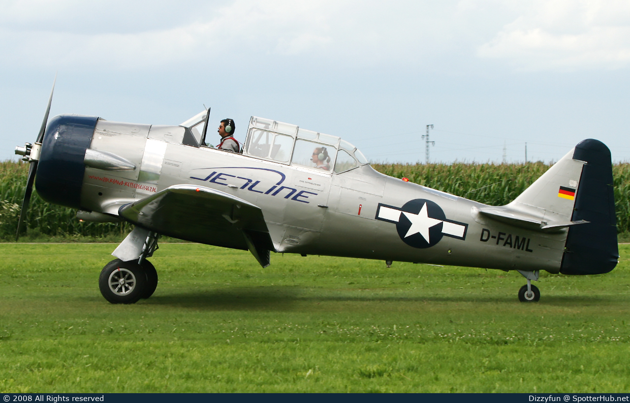 Photo of D-FAML - North American AT-6D Texan operated by Private