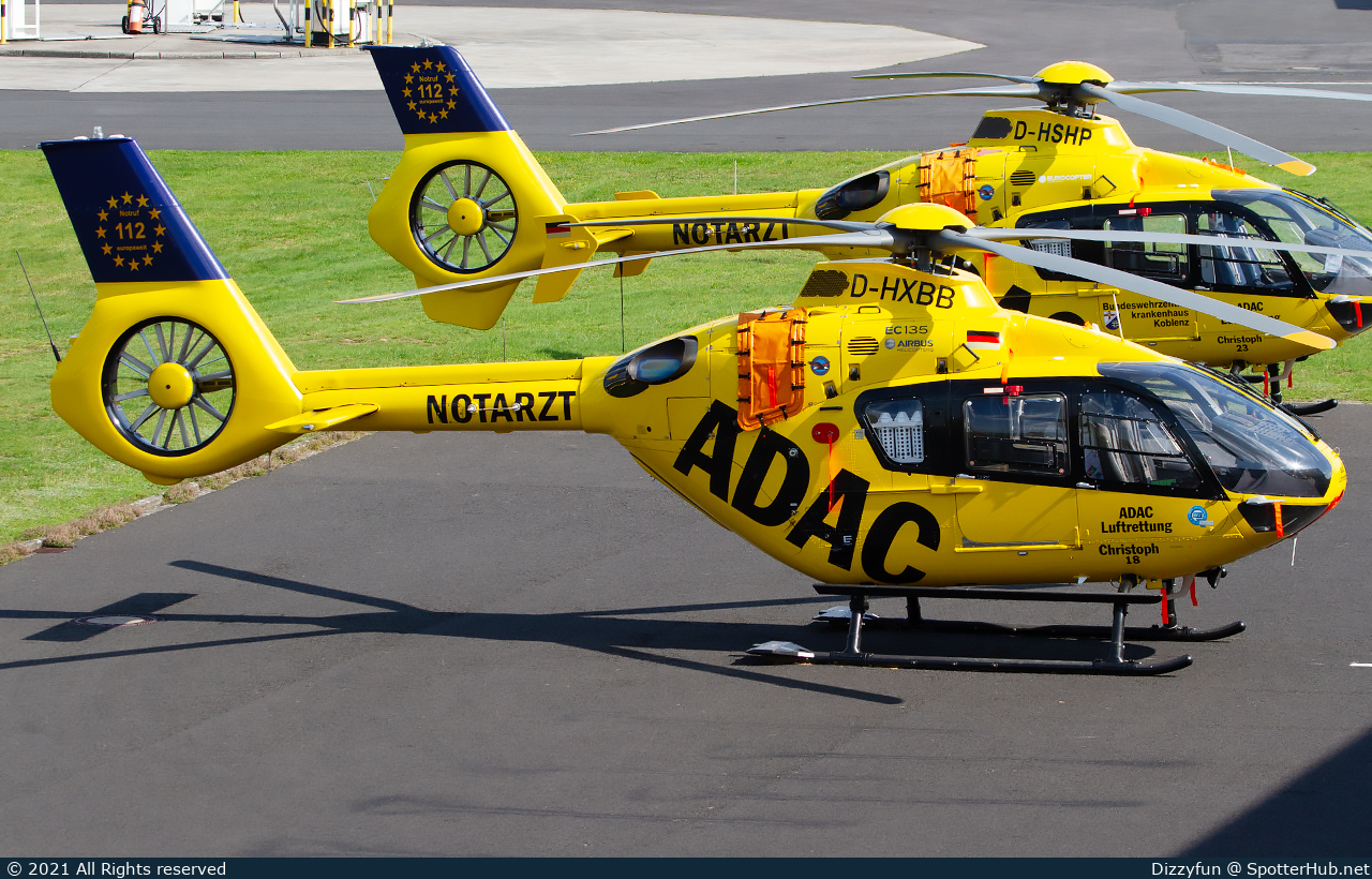 Photo of D-HXBB - Airbus Helicopters H135 operated by ADAC Luftrettung