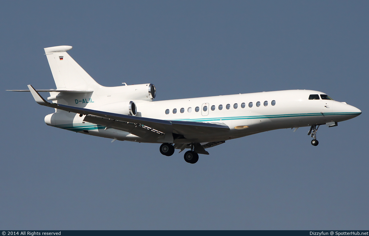 Photo of D-ALIL - Dassault Falcon 7X operated by Aero-Dienst