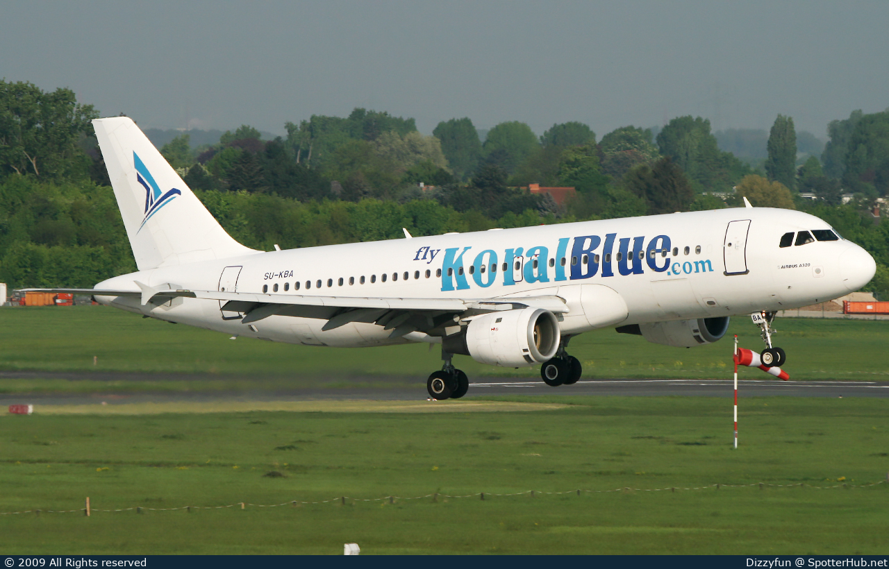 Photo of SU-KBA - Airbus A320-212 operated by KoralBlue Airlines