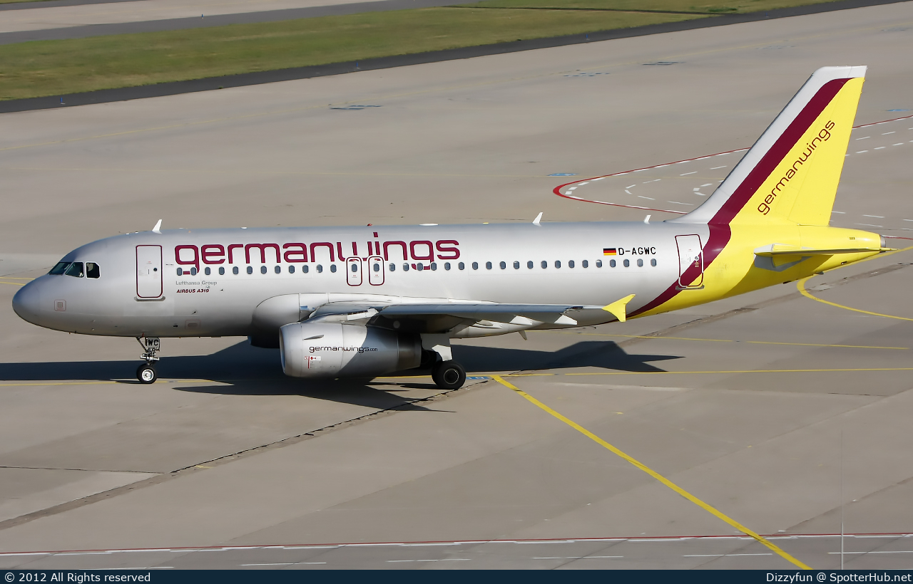 Photo of D-AGWC - Airbus A319-132 operated by Germanwings