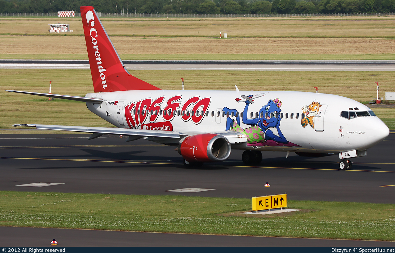 Photo of TC-TJB - Boeing 737-3Q8 operated by Corendon Airlines