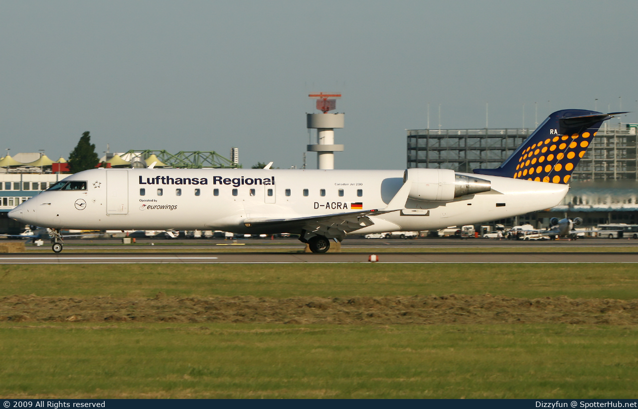 Photo of D-ACRA - Bombardier CRJ-200LR operated by Lufthansa Regional (opb Eurowings)