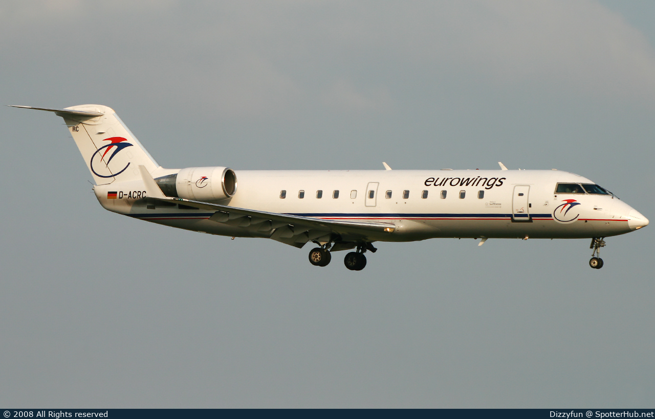 Photo of D-ACRC - Bombardier CRJ-200LR operated by Eurowings