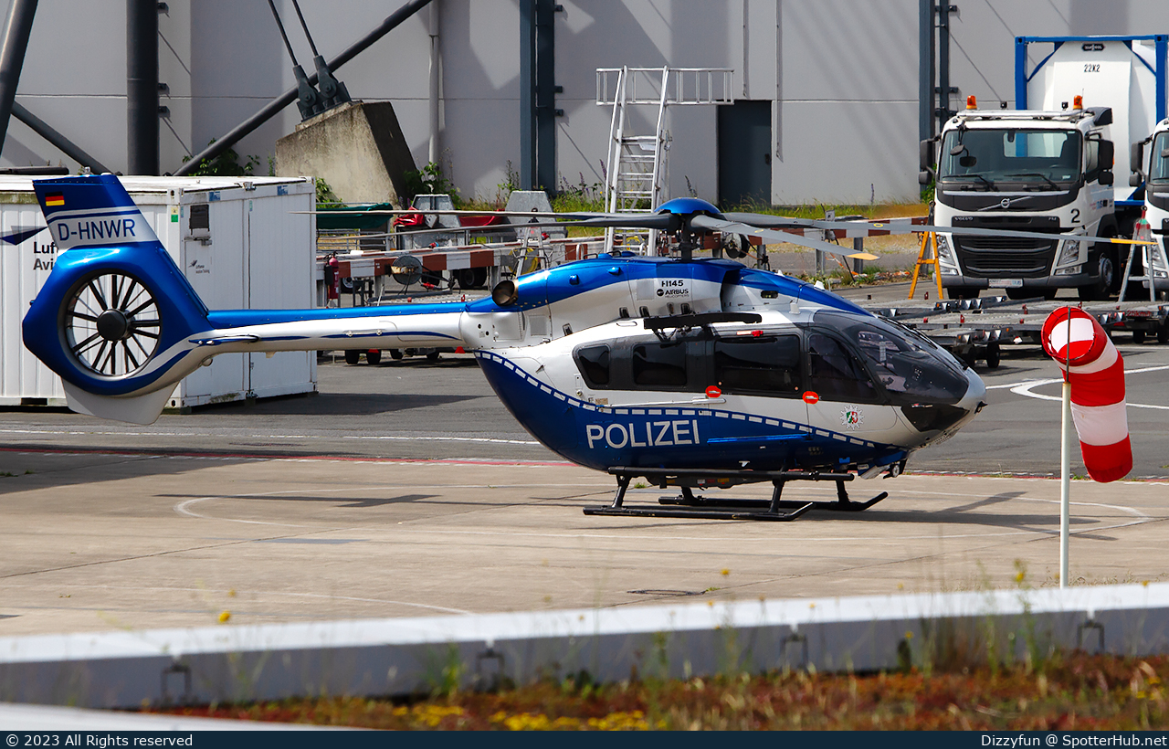 Photo of D-HNWR - Airbus Helicopters H145 operated by German Police - Polizeifliegerstaffel Nordrhein-Westfalen