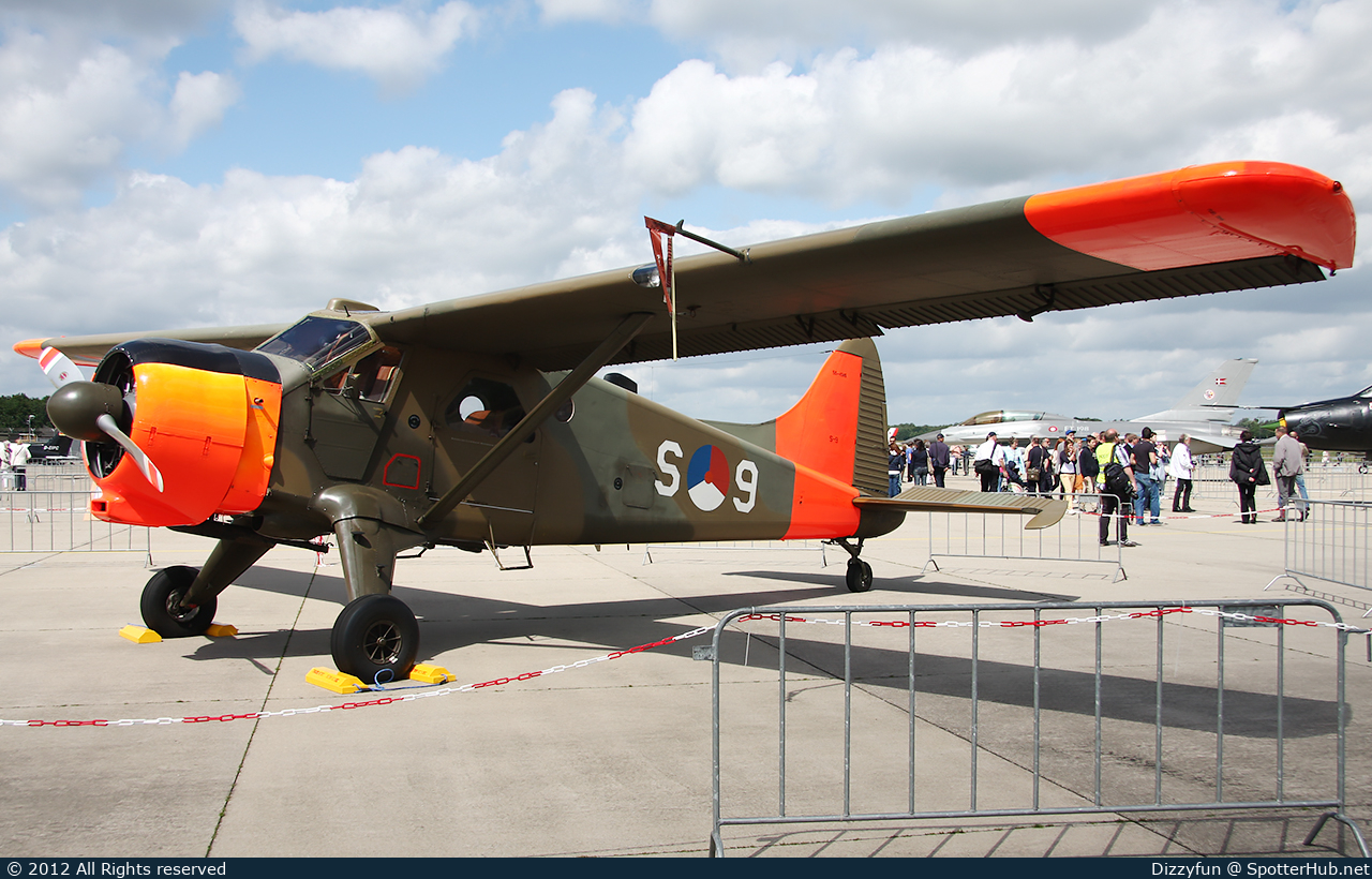 Photo of S-9 - De Havilland Canada U-6A Beaver operated by Royal Netherlands Air Force