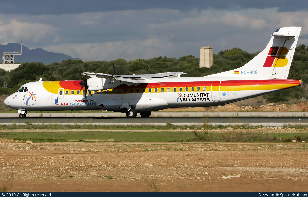 Photo of EC-HCG - ATR 72-500 operated by Iberia Regional (opb Air Nostrum)