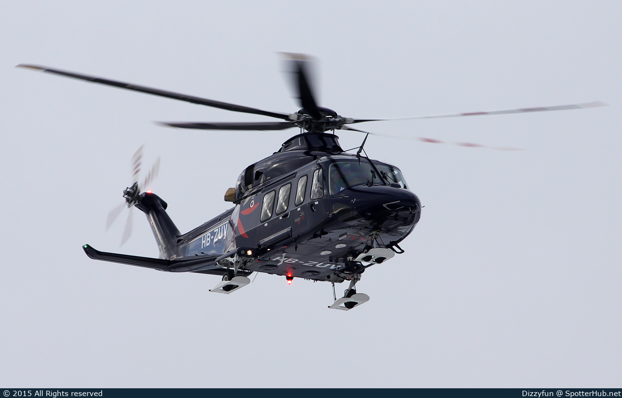 Photo of HB-ZUV - AgustaWestland AW139 operated by Swiss Jet