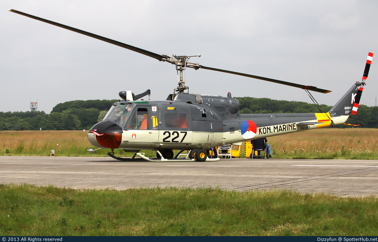 Photo of PH-UEY - Agusta-Bell AB-204B operated by Private