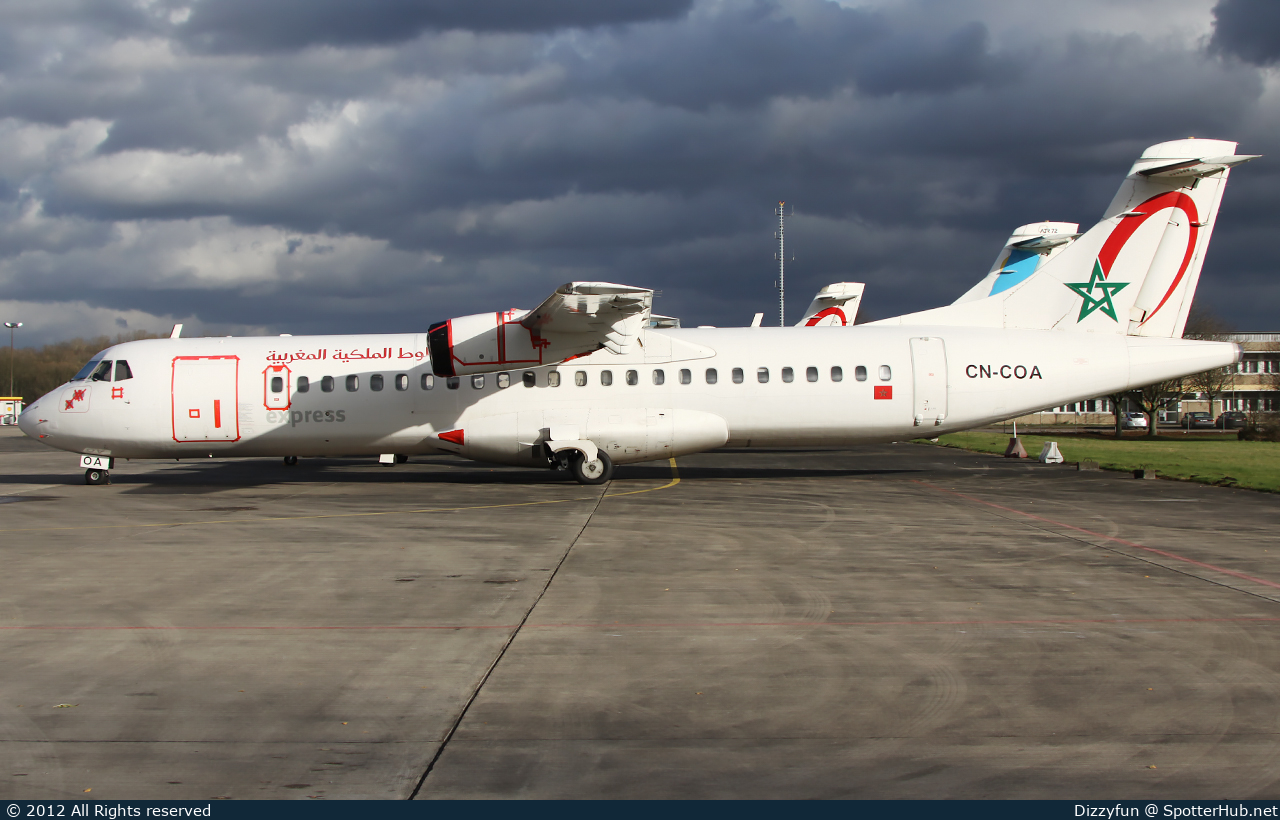 Photo of CN-COA - ATR 72-202 operated by Royal Air Maroc Express
