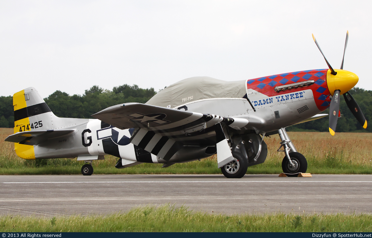 Photo of PH-PSI - North American P-51D Mustang operated by Private
