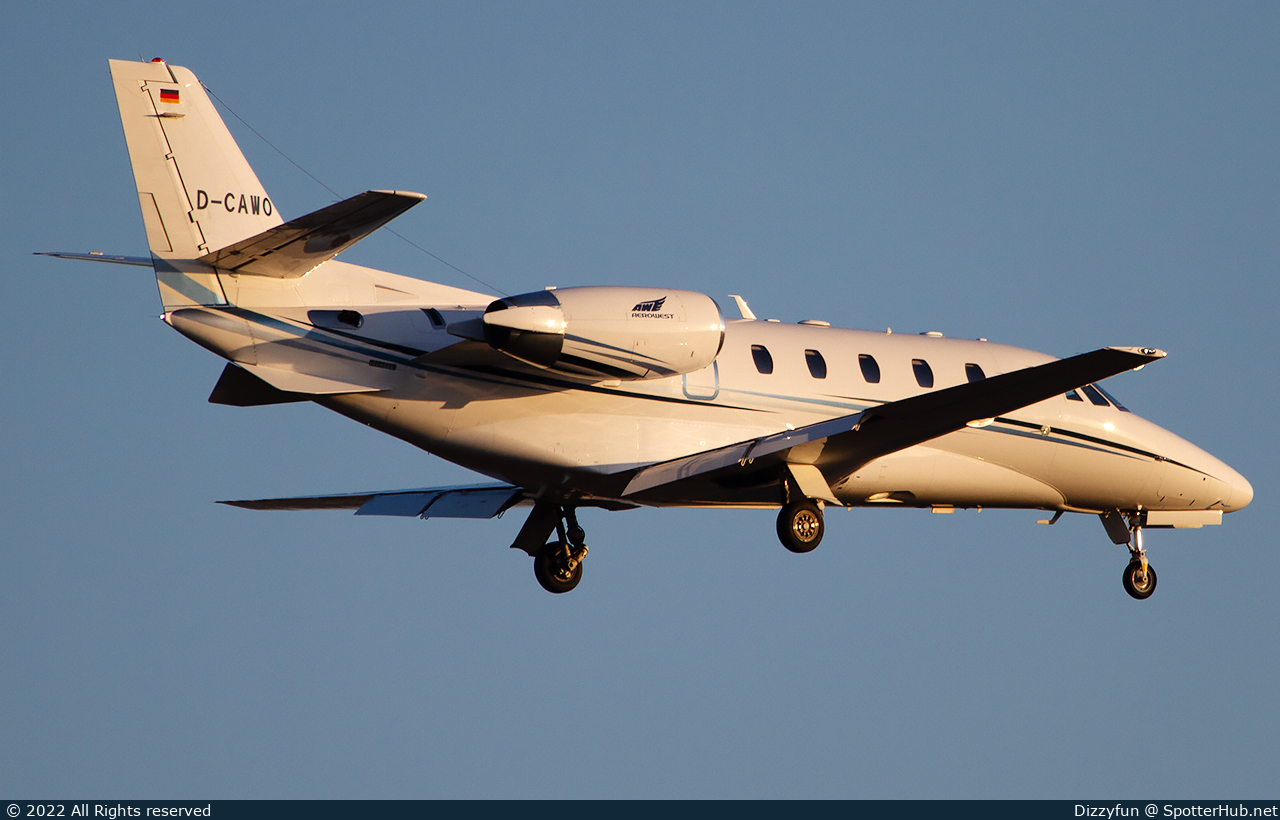 Photo of D-CAWO - Cessna 560XL Citation XLS+ operated by Aerowest