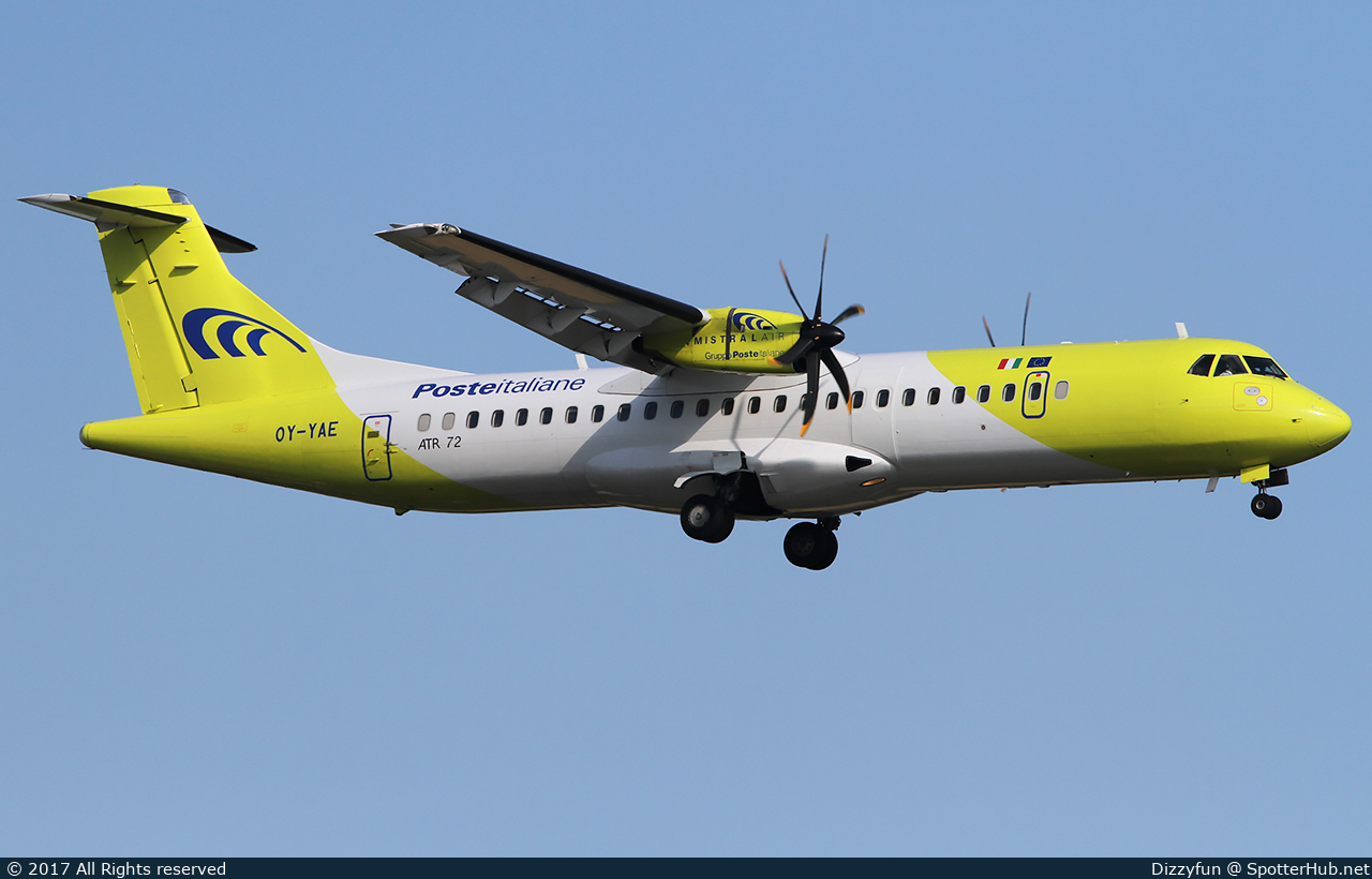 Photo of OY-YAE - ATR 72-500 operated by Mistral Air