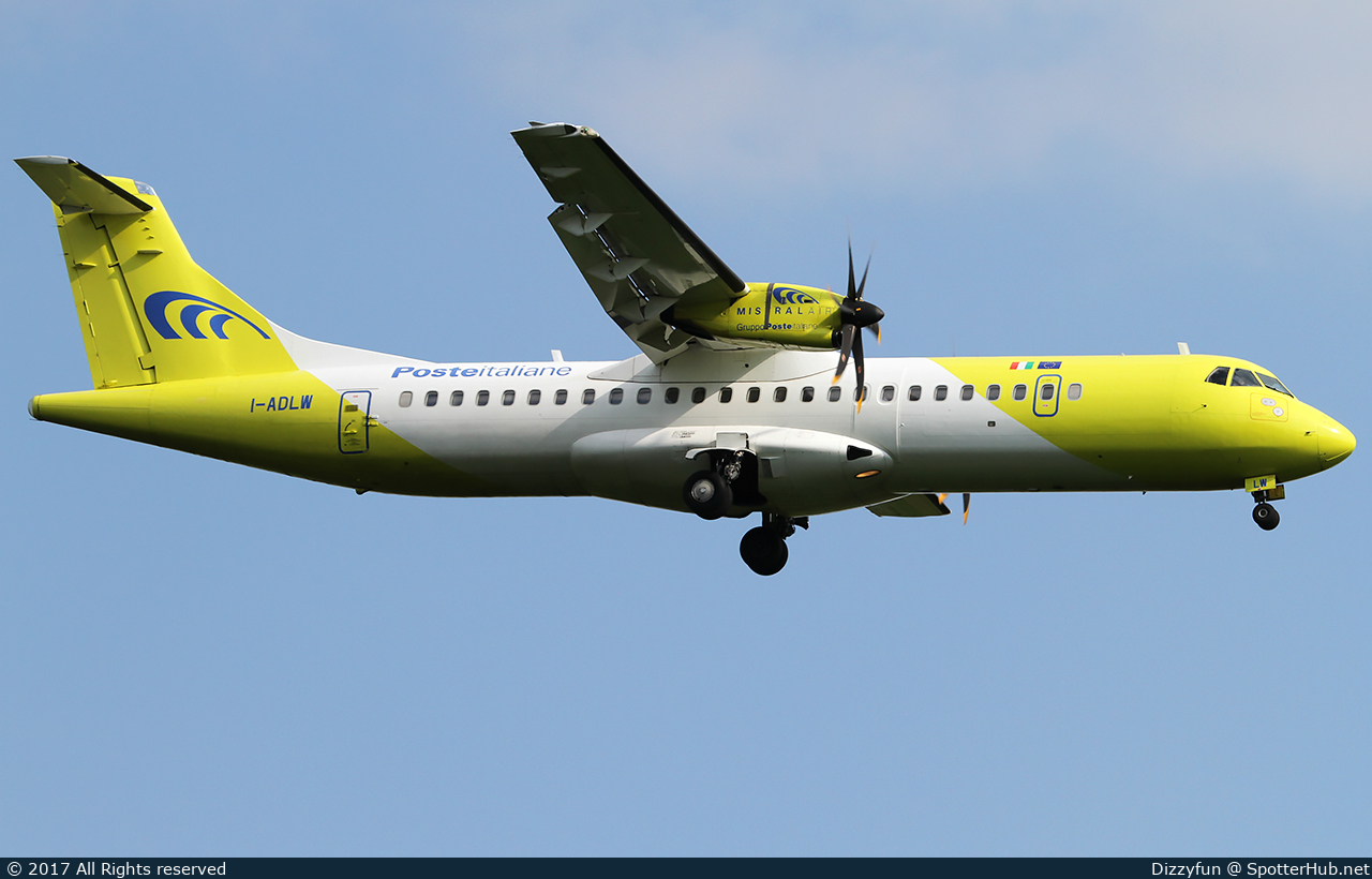 Photo of I-ADLW - ATR 72-500 operated by Mistral Air