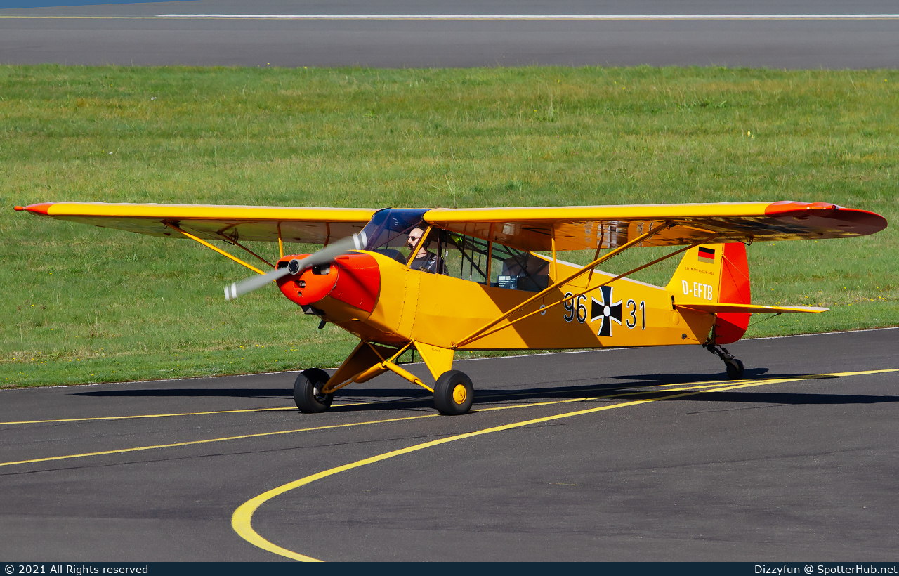 Photo of D-EFTB - Piper PA-18-95 Super Cub operated by Bundeswehr-Sportflieger-Gemeinschaft Hangelar