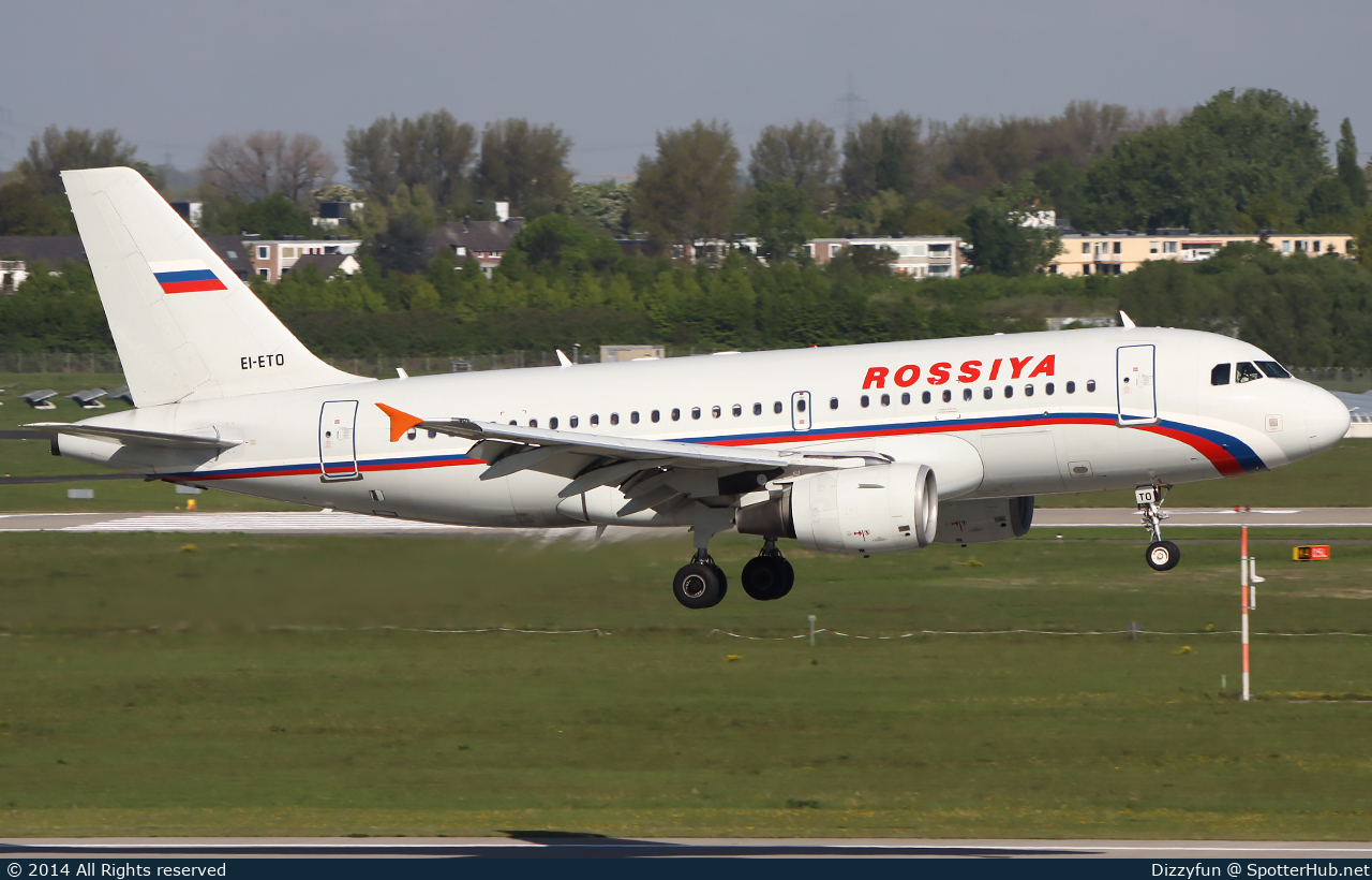 Photo of EI-ETO - Airbus A319-111 operated by Rossiya Airlines