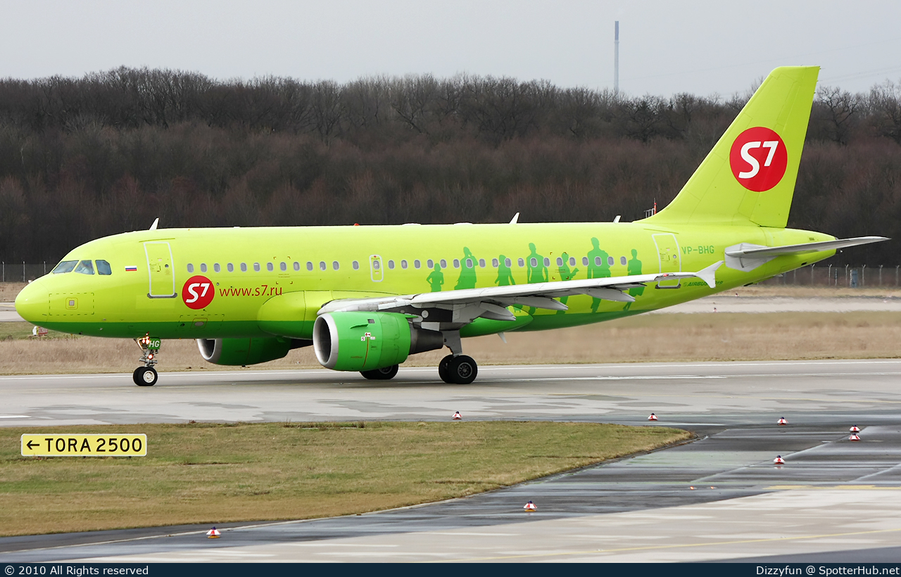 Photo of VP-BHG - Airbus A319-114 operated by S7 Airlines