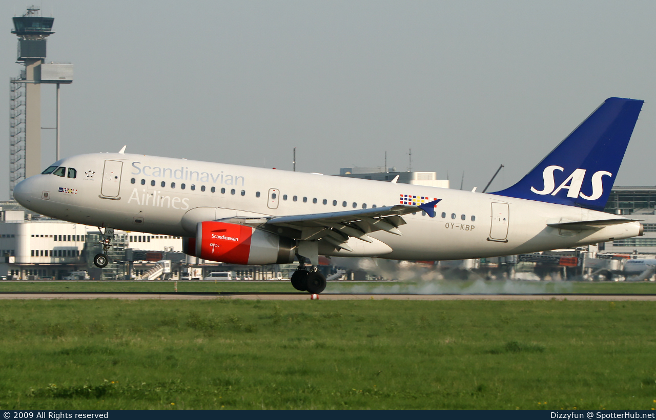 Photo of OY-KBP - Airbus A319-132 operated by SAS Scandinavian Airlines
