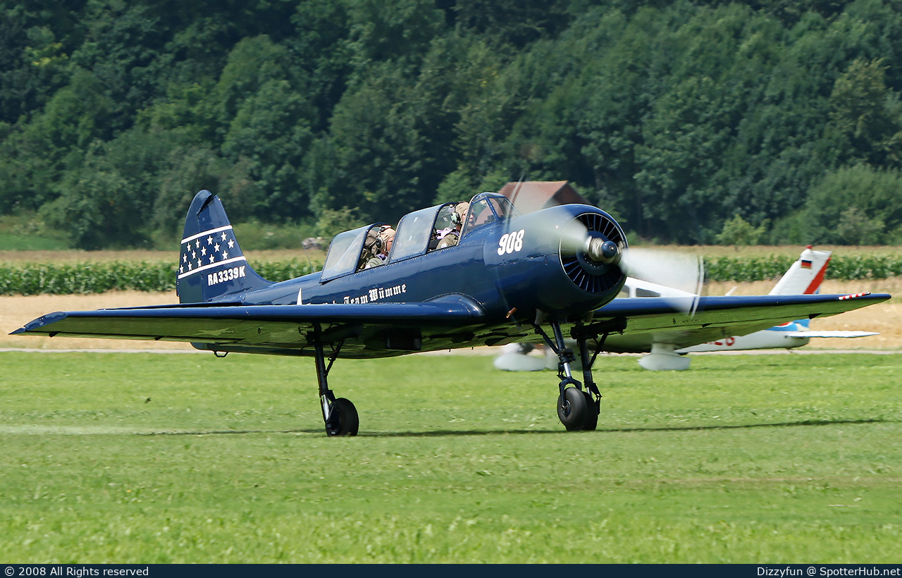 Photo of RA-3339K - Yakovlev Yak-52 operated by Yak-Team Wümme