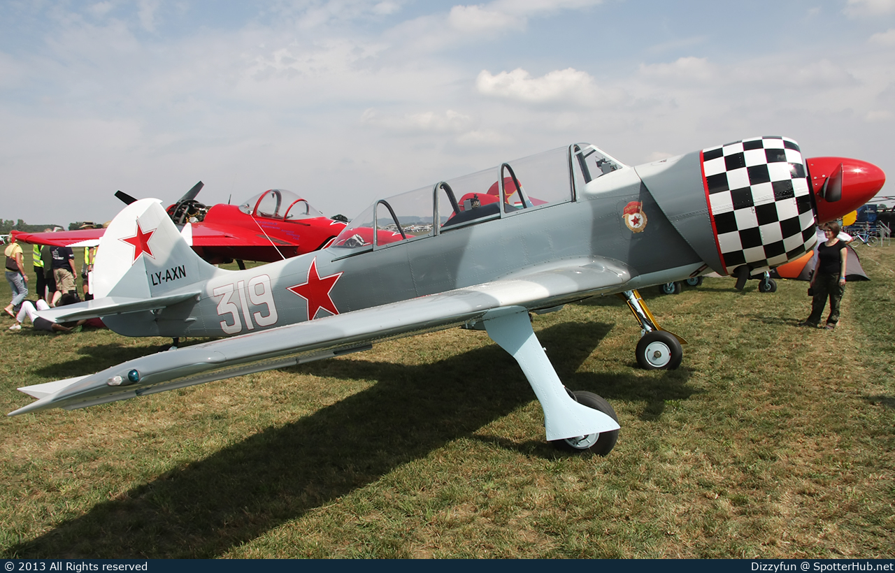 Photo of LY-AXN - Yakovlev Yak-52TD operated by Private
