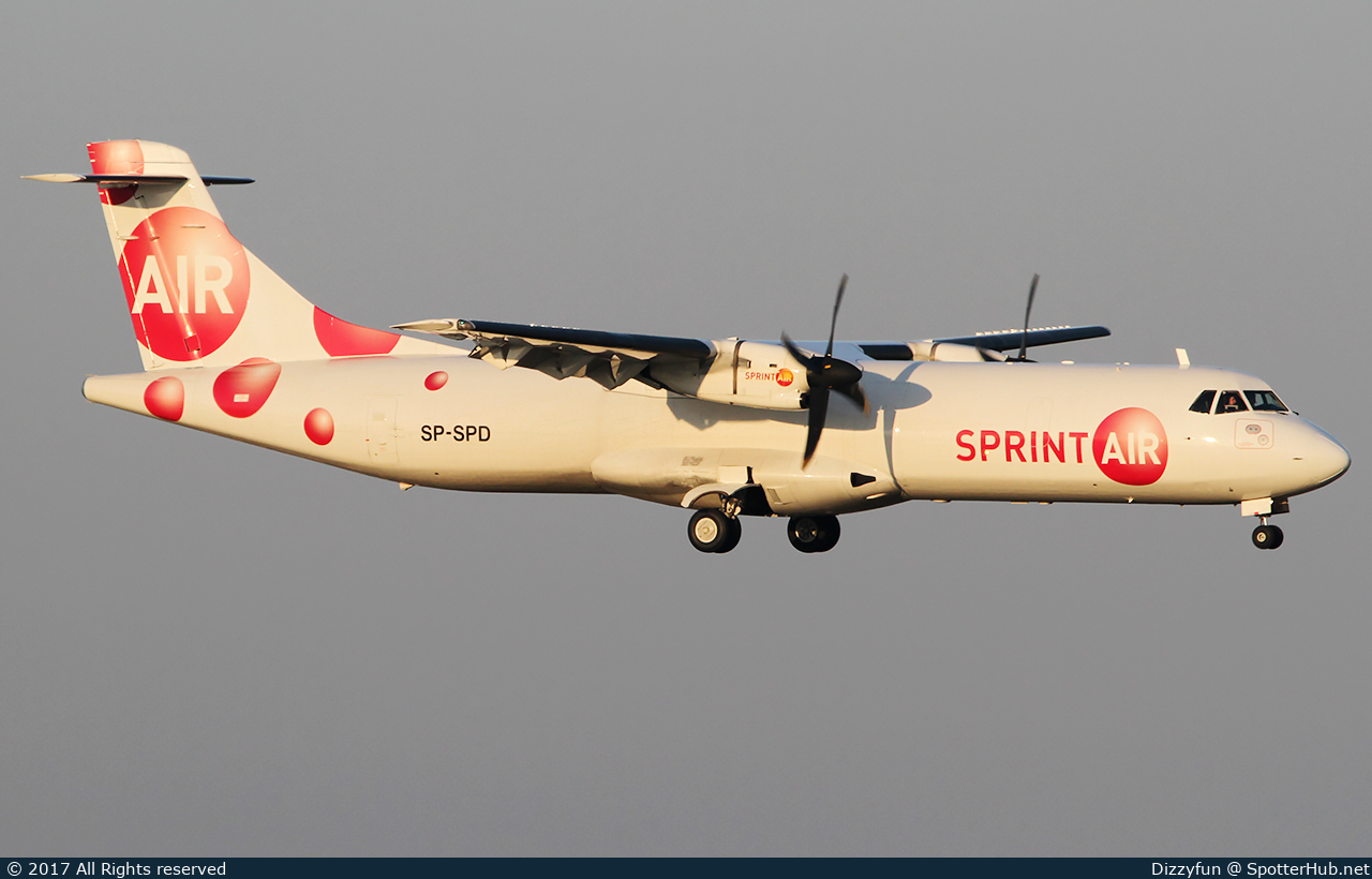 Photo of SP-SPD - ATR 72-212(F) operated by SprintAir