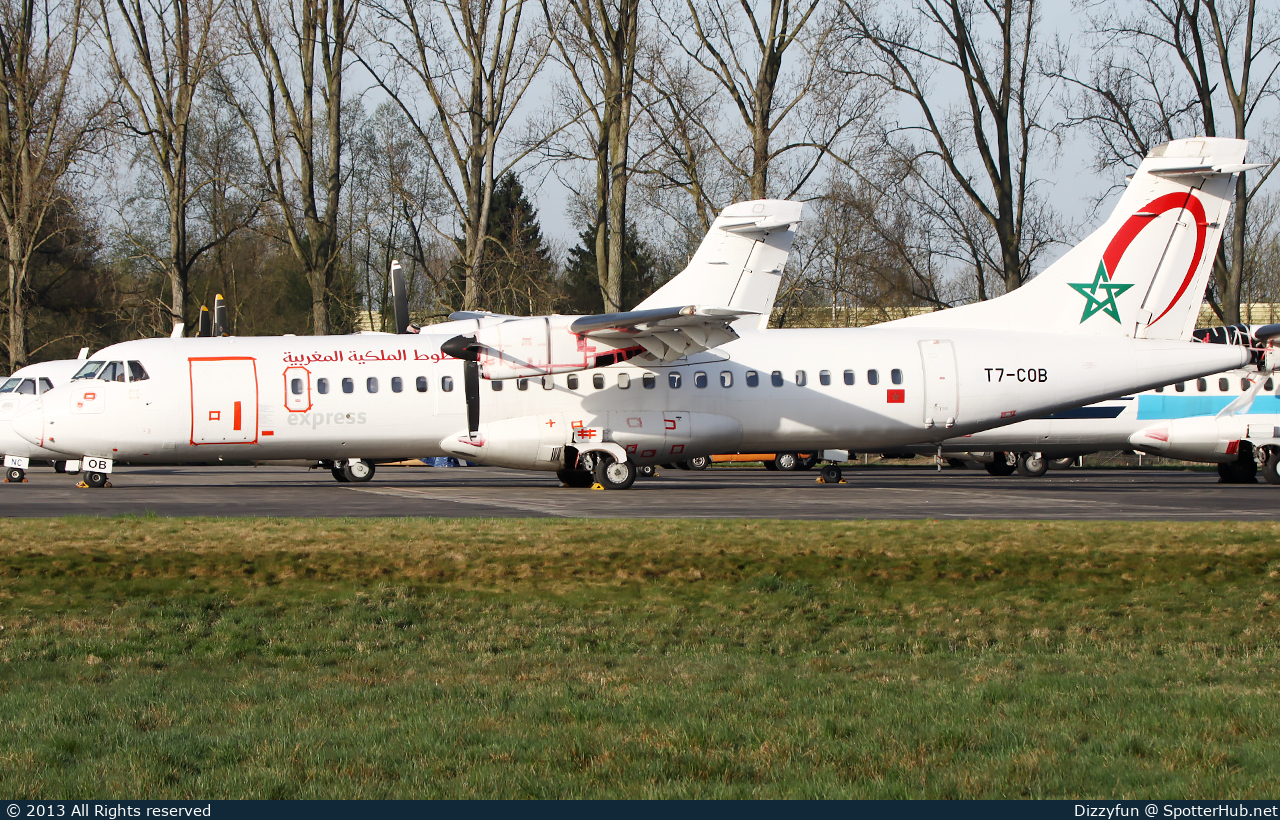 Photo of T7-COB - ATR 72-202 operated by Royal Air Maroc Express