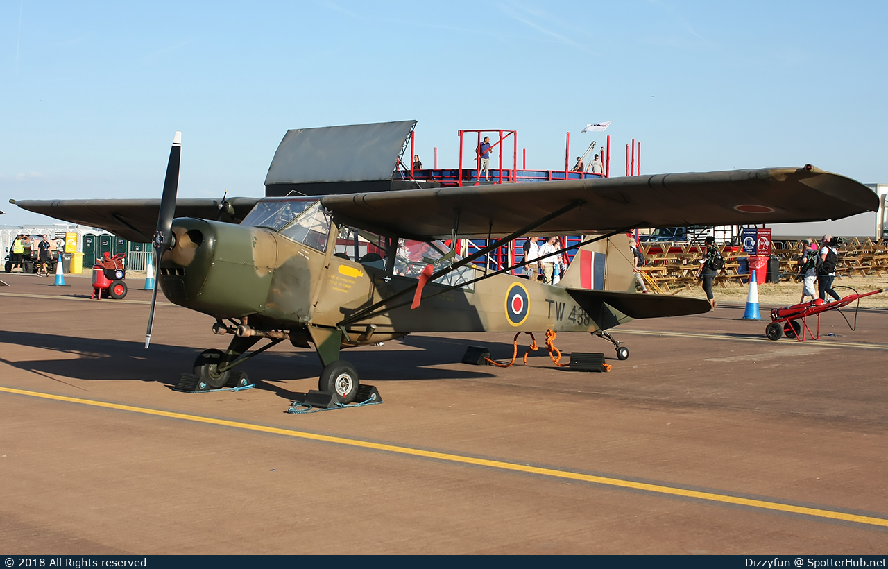 Photo of G-ANRP - Taylorcraft Auster IV operated by Private