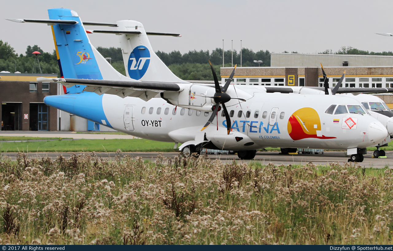 Photo of OY-YBT - ATR 42-500 operated by SATENA
