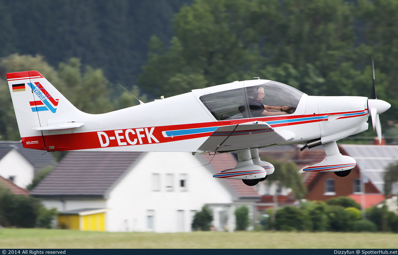 Photo of D-ECFK - Robin DR400/140B Dauphin 4 operated by AeroClub Bodensee
