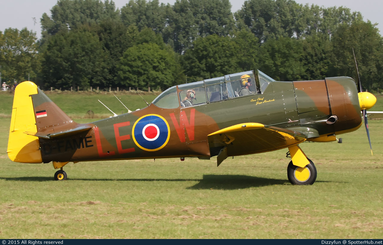 Photo of D-FAME - Canadian Car and Foundry Harvard Mk.IV [North American T-6] operated by Flying Legends