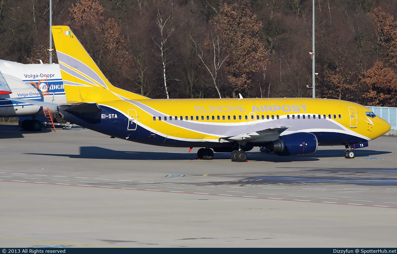 Photo of EI-STA - Boeing 737-31S operated by Europe Airpost