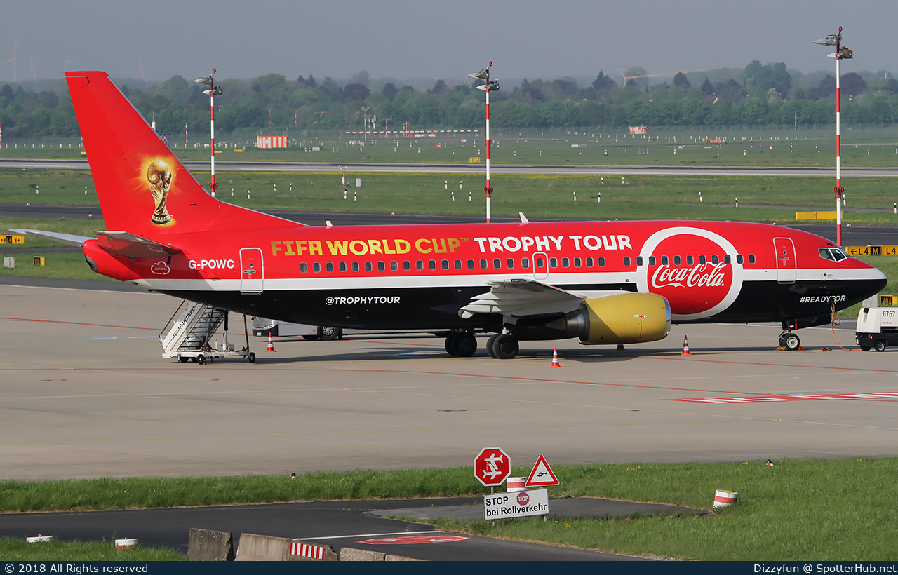 Photo of G-POWC - Boeing 737-33A(QC) operated by Titan Airways