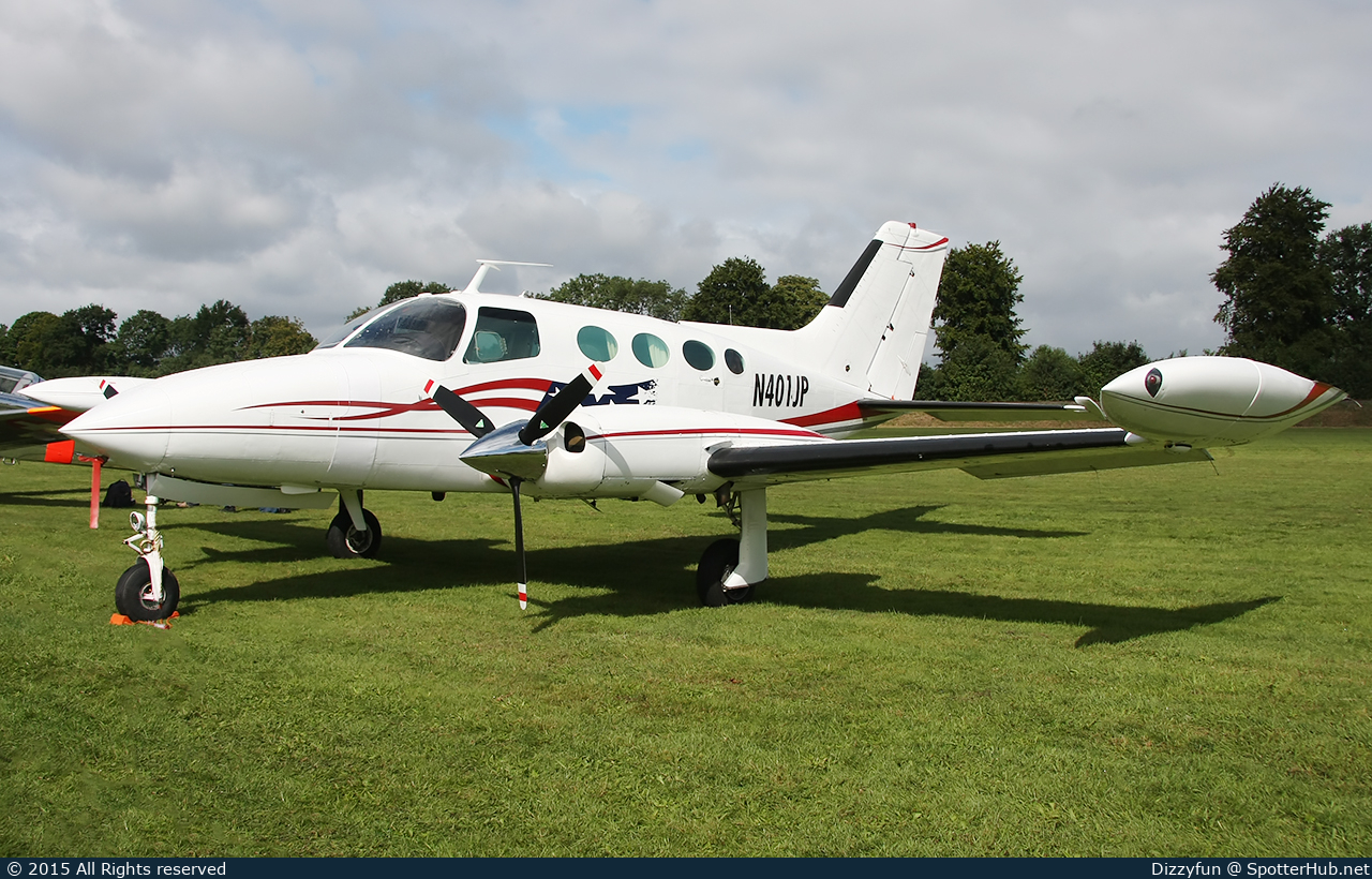 Photo of N401JP - Cessna 401A operated by Private
