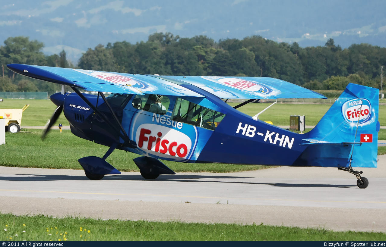 Photo of HB-KHN - American Champion 8KCAB Super Decathlon operated by Kunstflugverein Altenrhein