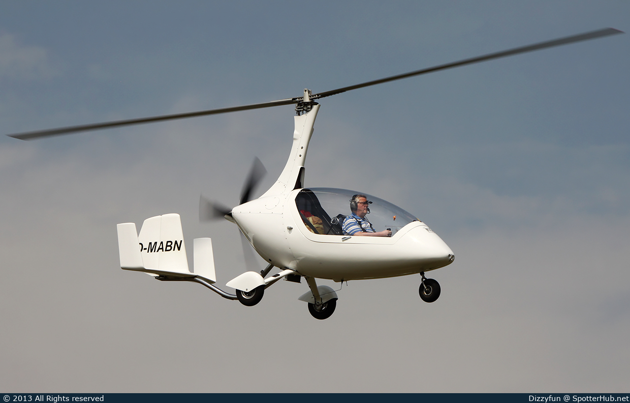 Photo of D-MABN - AutoGyro Calidus operated by Private